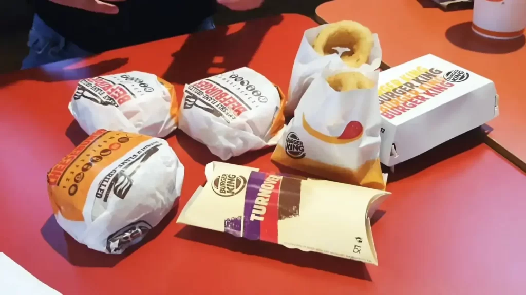 BURGER KING MALAYSIA family bundle contain drinks and burgers