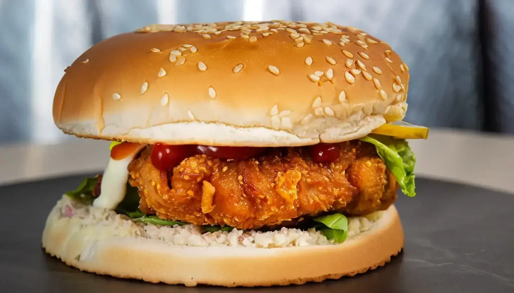 Burger King Chicken burger at Burger King malaysia BK CHICK'N CRISP®
