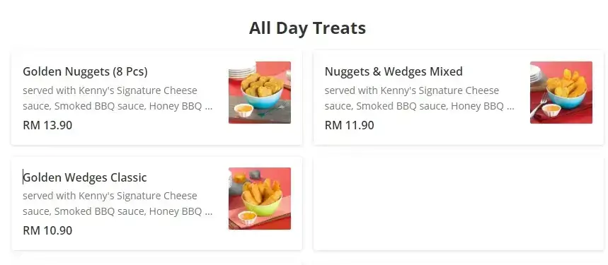 Hitz Treats Menu With Latest Menu prices malaysia