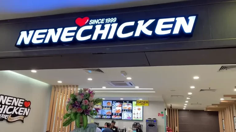 Nene Chicken Menu & Price List