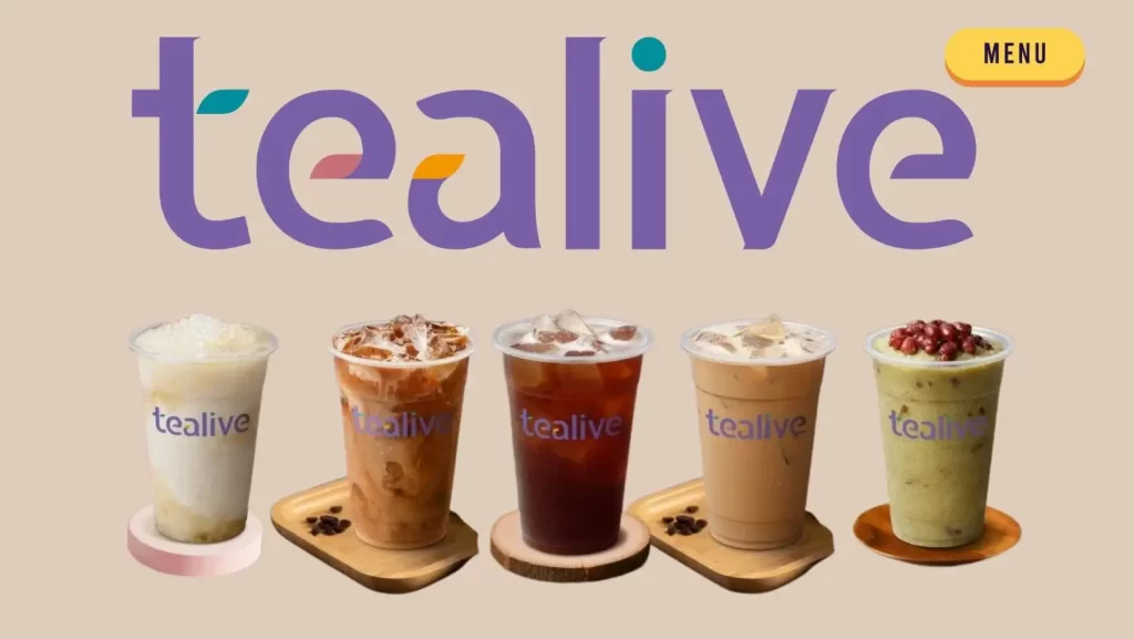 Latest Tealive menu and Price list Malaysia