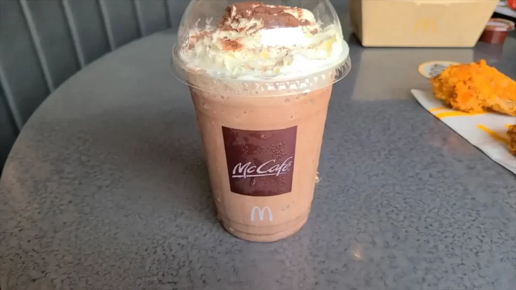McDonald' Mc Café drinks in Malaysia 
