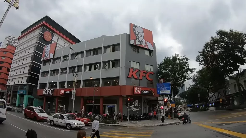 KFC outlet in malaysia