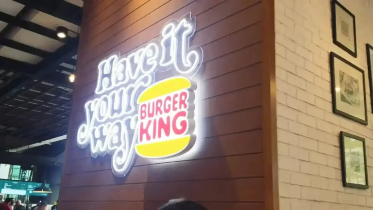 Burger King Menu & Price List