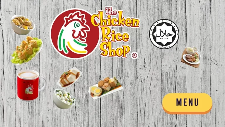 Chicken Rice Shop Menu and Price List Malaysia