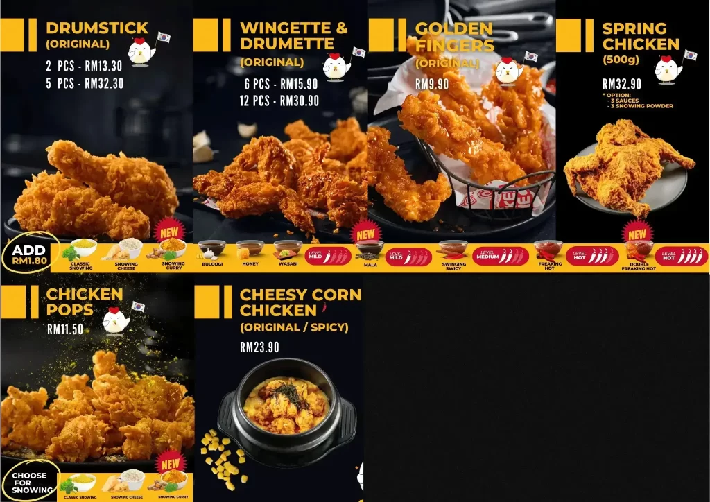 Nene chicken Popular menu Items in nene chicken menu image
