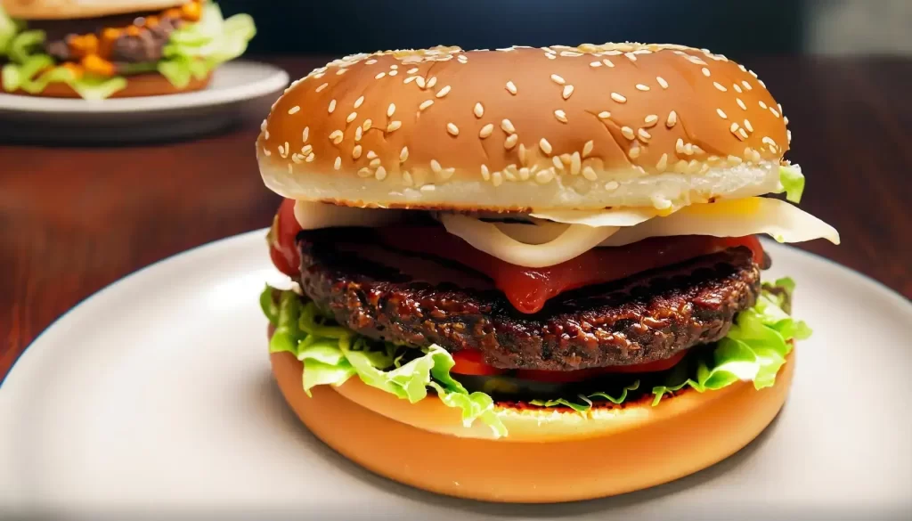 burger king Beef Burger in at Burger King malaysia Double BBQ Beefacon®