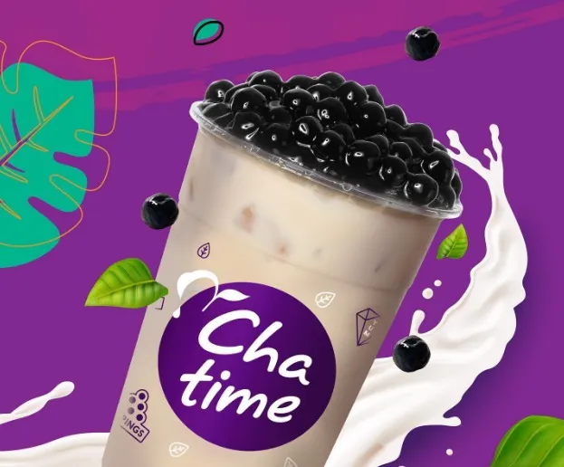 cha time Signature Milk cup