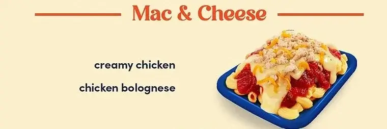 Bask bear menu Cheese And Mac