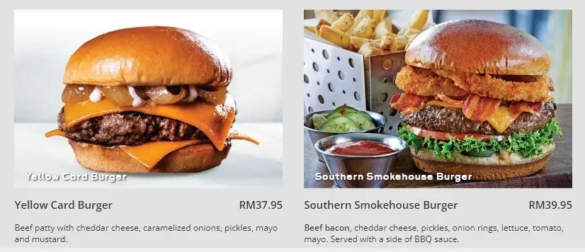 Southern Smokehouse Burger, Yellow Card Burger