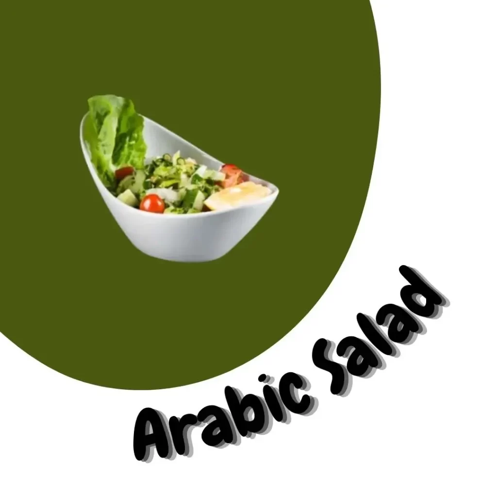 Halab Penang Menu Salads arabic Salad