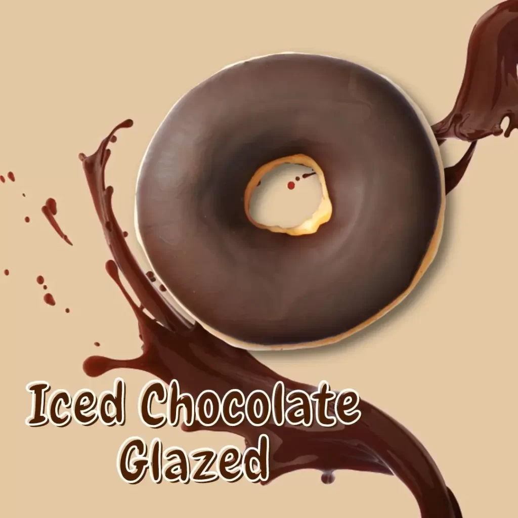 Krispy Kreme Assorted Doughnuts Iced Chocolate Glazed