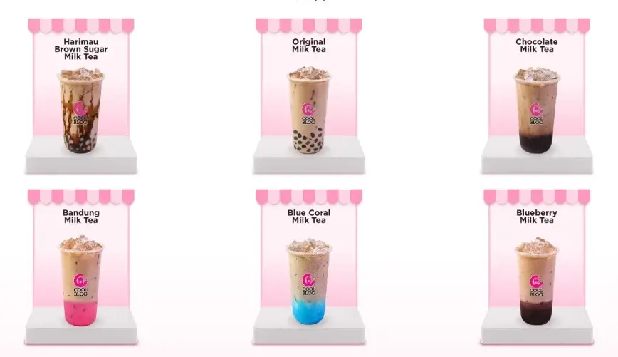 Milk Tea With Pearls at Coolblog Menu Malaysia