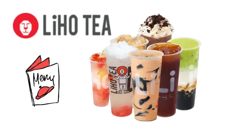 LiHO Tea menu and Price List Malaysia