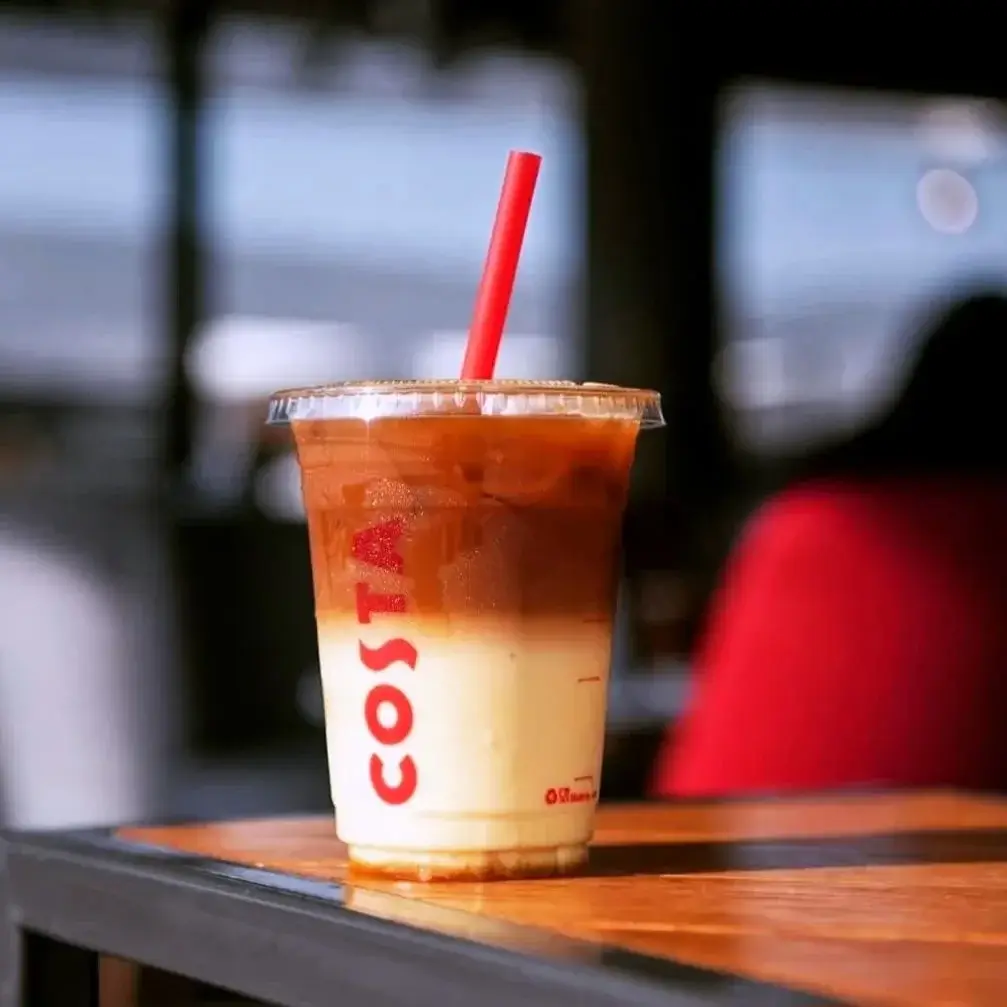 Iced Contemporary Cappuccino at Costa Coffee