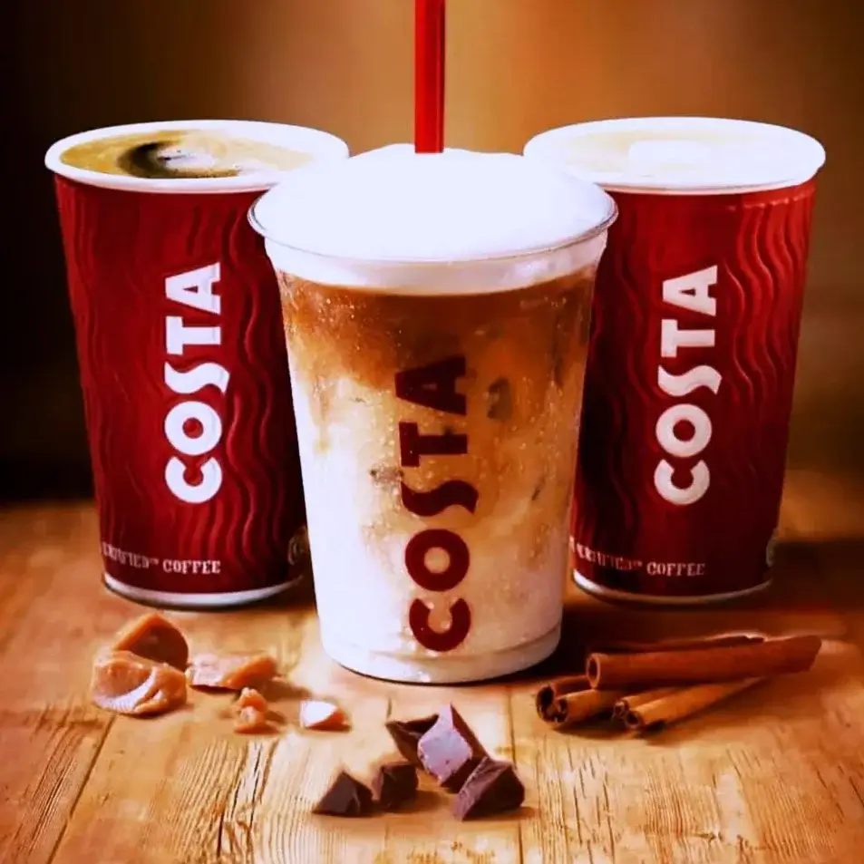 Iced Teas and More At Costa Coffee