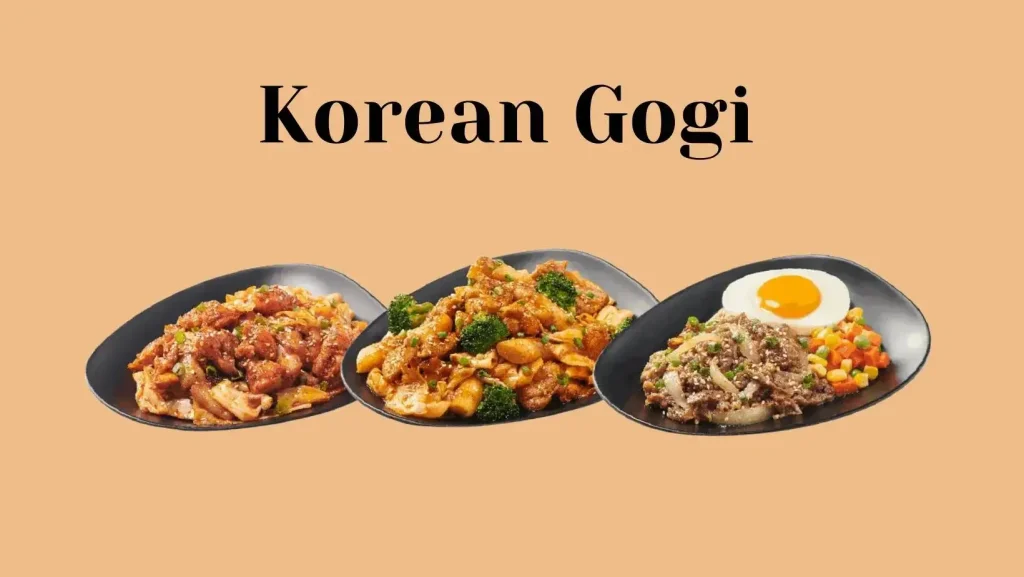 Korean Gogi category food at DubuYo