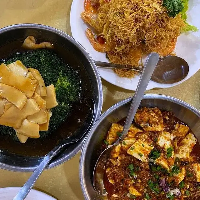 Noodles and Other DIshes At Mohd Chan Malaysia