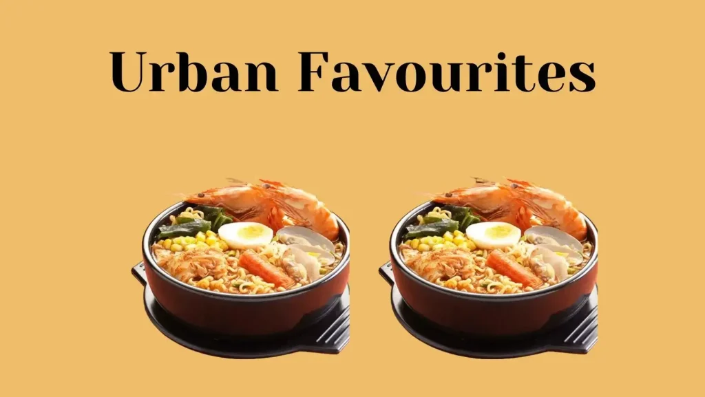 Urban Favourites category food at DubuYo Malaysia