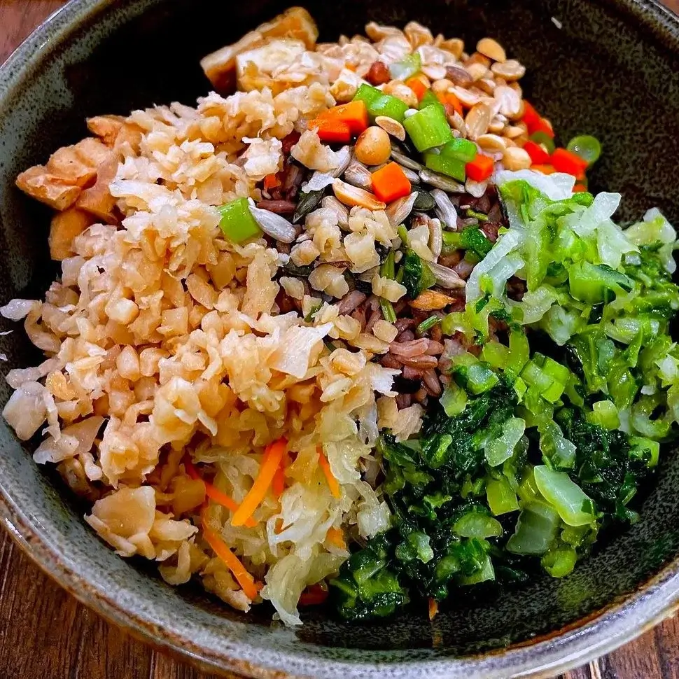 Bowl Of Salad At Simple Life menu Malaysia