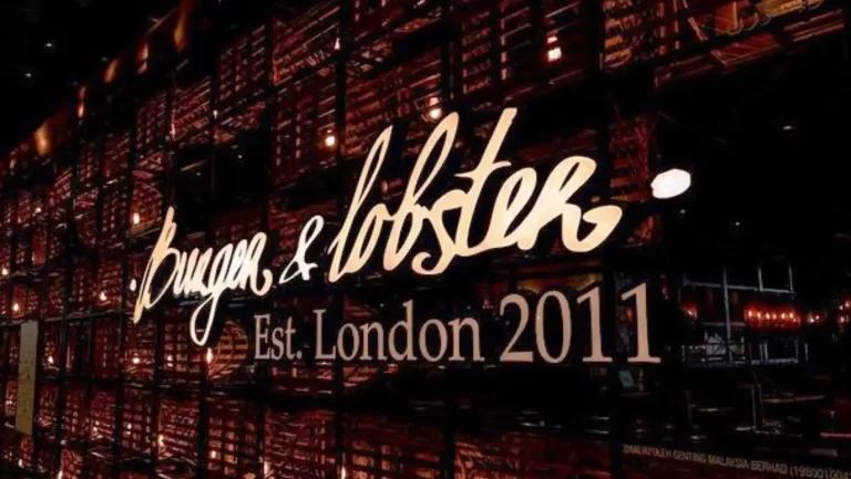 burger and lobster Menu and Price List
