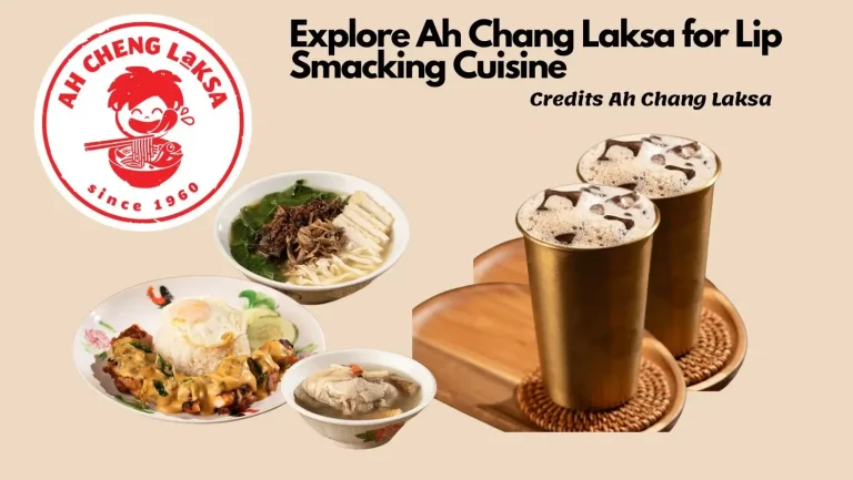 Delectable Drinks At Ah Cheng Laksa Menu Malaysia