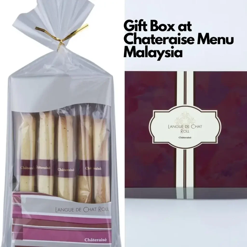 Gift Box at Chateraise Menu Malaysia