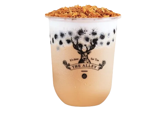 Crunchy Brown Sugar Milk Tea 白霜黑糖脆奶