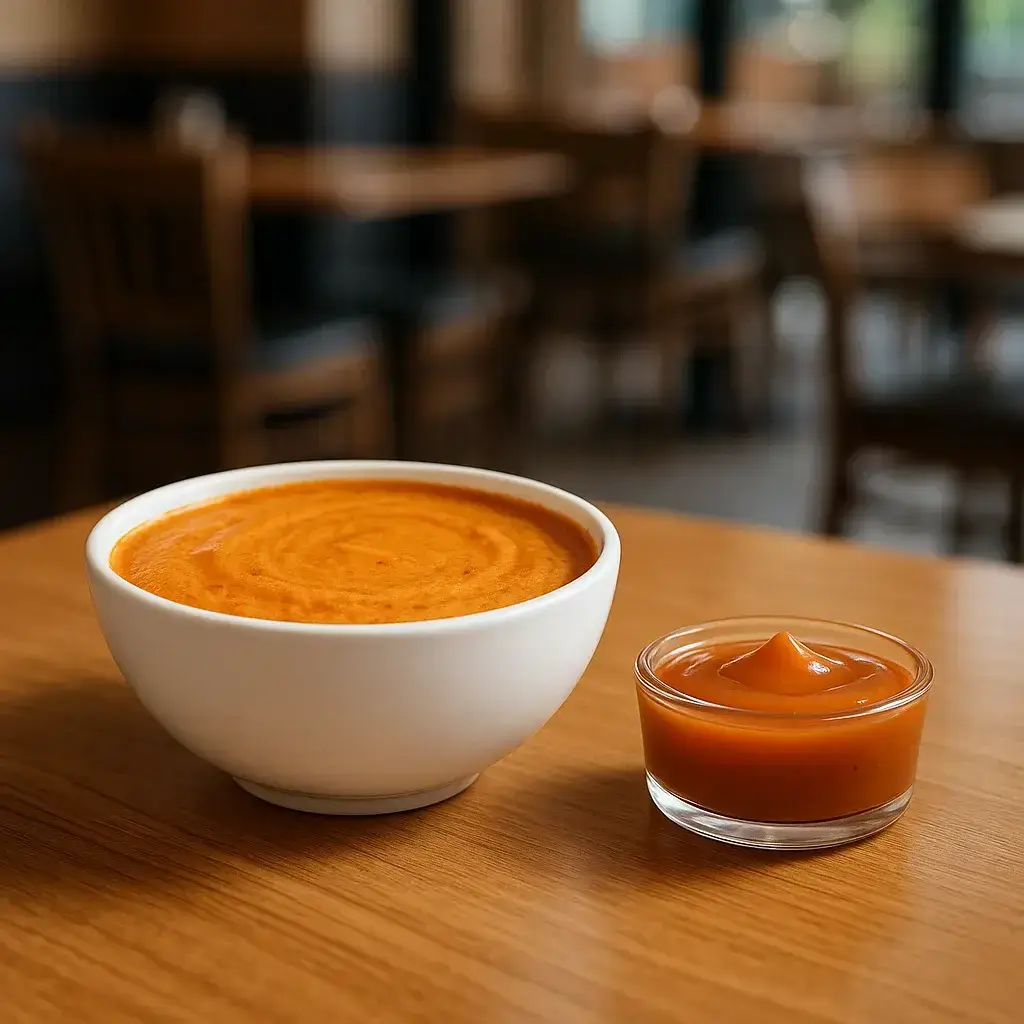 Condiments at MCD