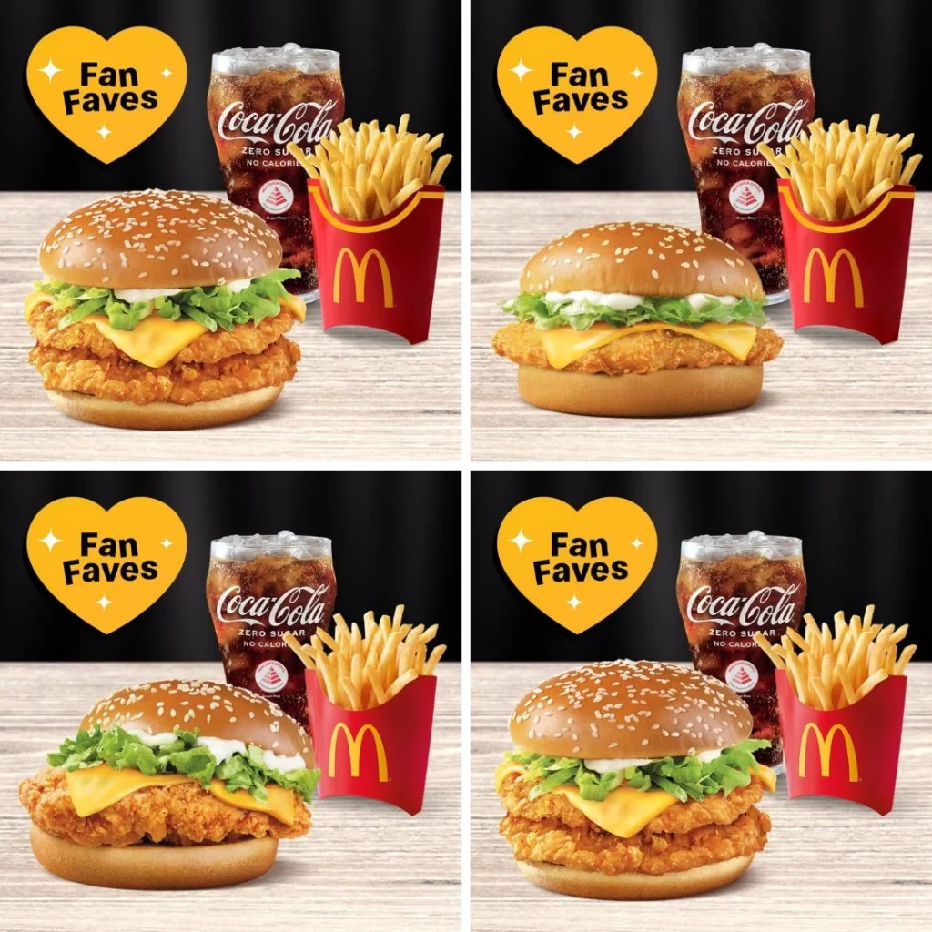 Fan Favourites at MCD Singapore-sg