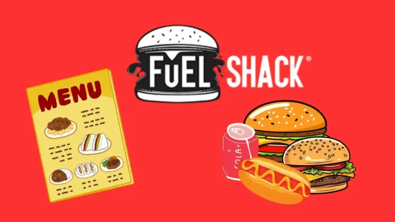 Fuel Shack Menu and Price list