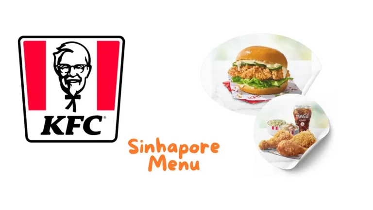 Singapore KFC Menu and Price List