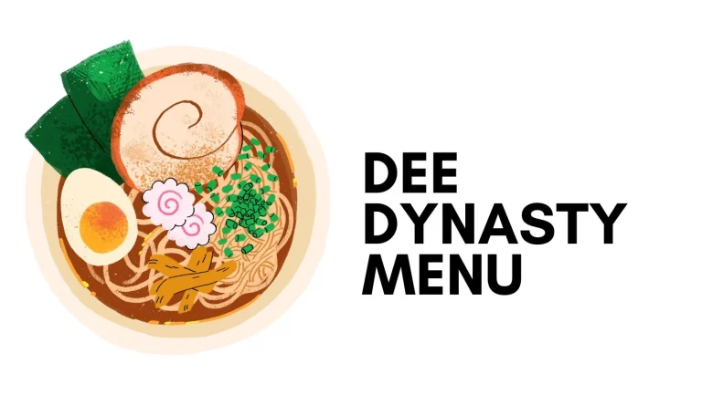 Dee Dynasty Menu Malaysia Prices