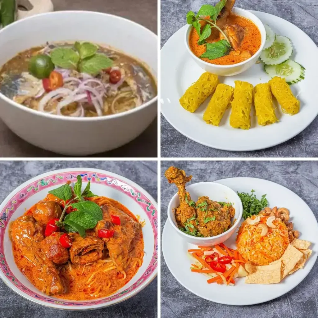 Hot Dishes at Nyonya Colors Menu