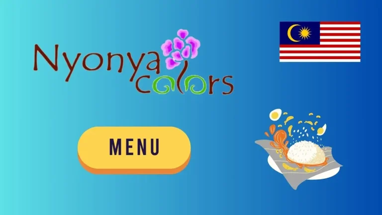 Nyonya Colors Menu Prices Malaysia