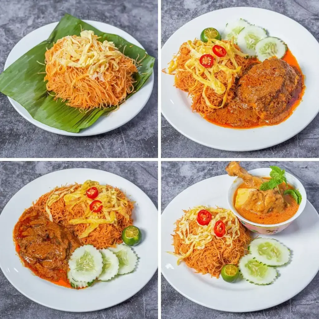 Nyonya Colors Menu Thai Mee Siam