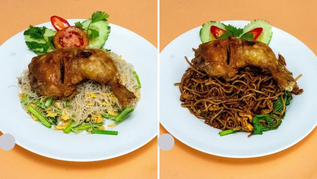 Mee, Mee Hoon & Kuey Teow Muara Menu