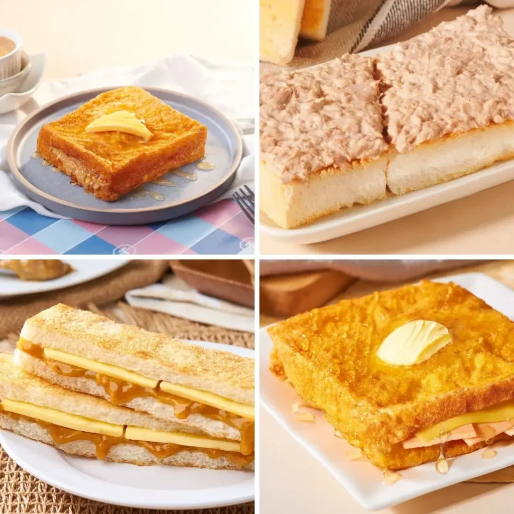 Popular Selling items at The Toast Menu Malaysia