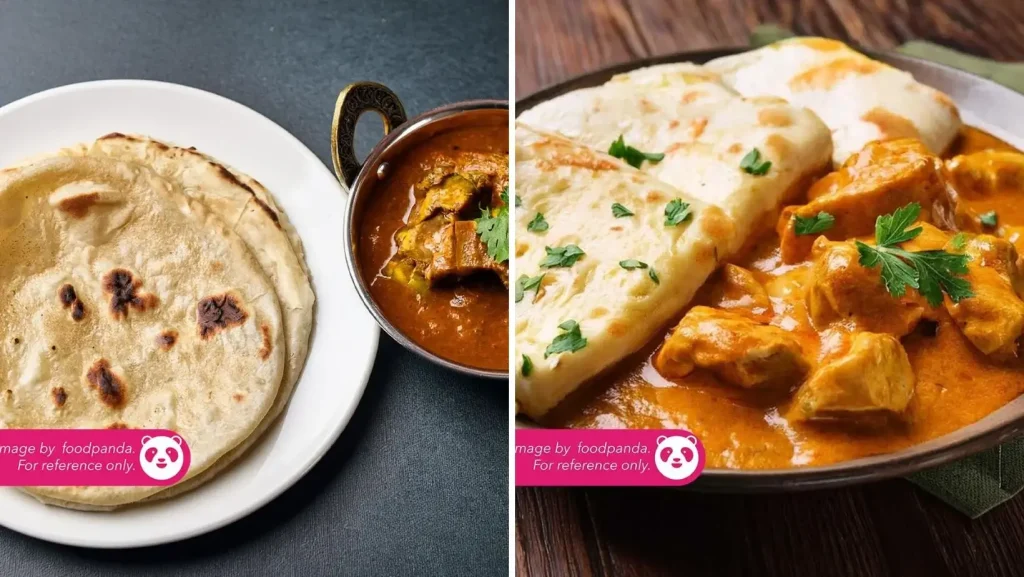 Capati & Roti Canai Set at Tajuddin Hussain Menu