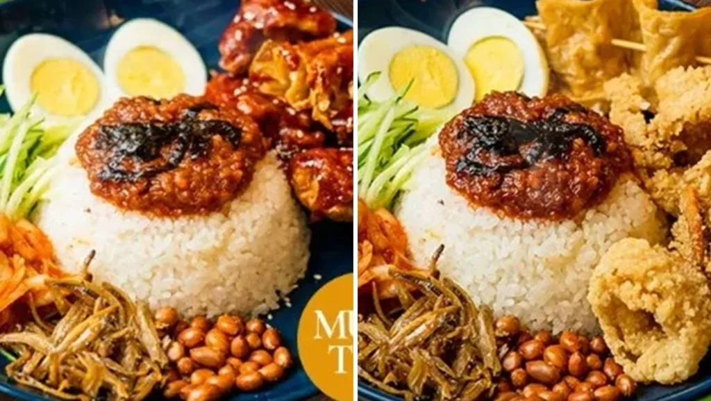 Korean Nasi Lemak at Daseo Menu