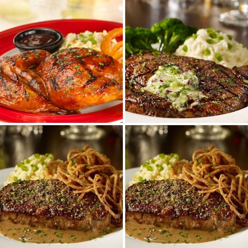 TGI Friday Menu From The Grill