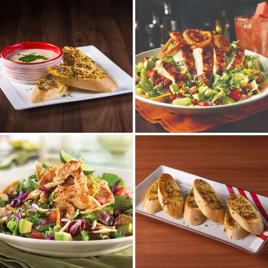 TGI Friday Menu Salads And More..