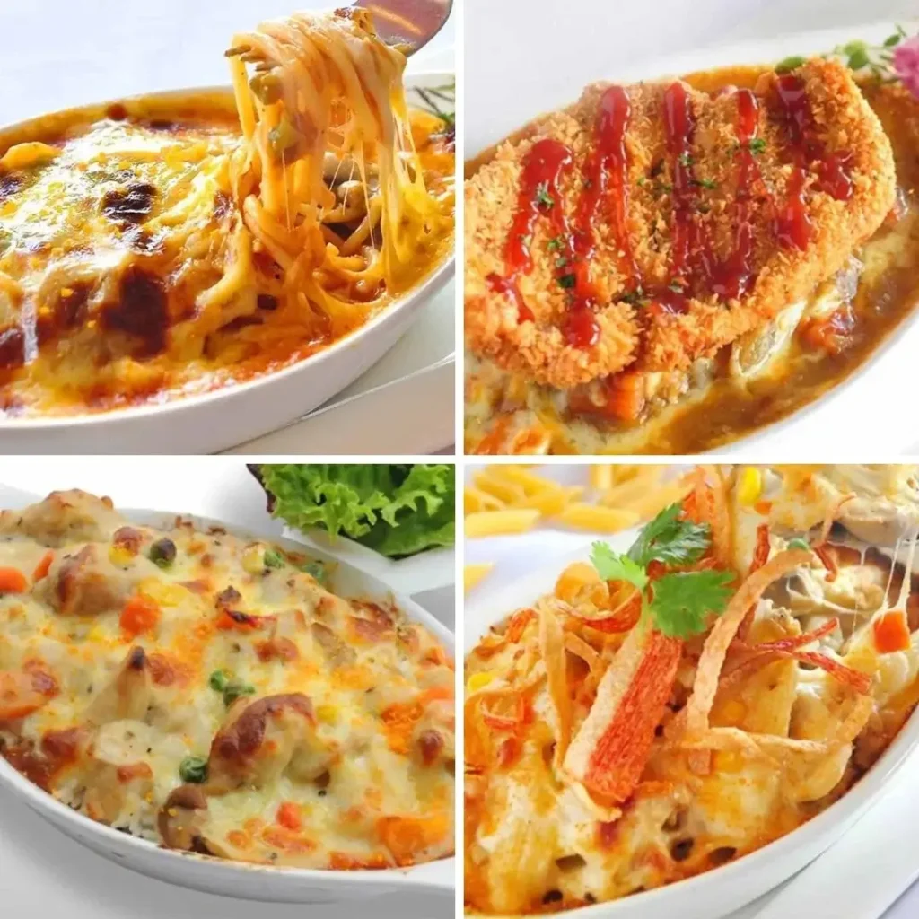 Cheese Baked Winter Warmers Menu