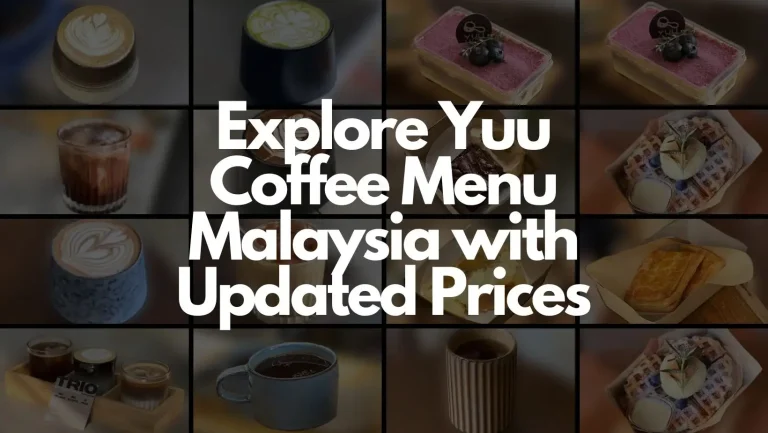 Explore Yuu Coffee Menu Malaysia with Updated Prices