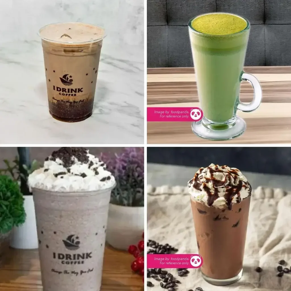 Ice Blended Series IDrinks Menu