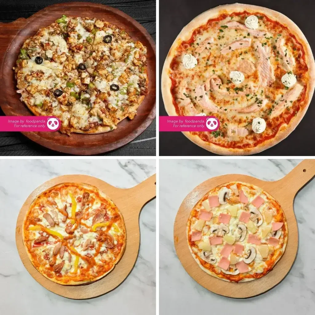 Pizza at IDrinks Menu