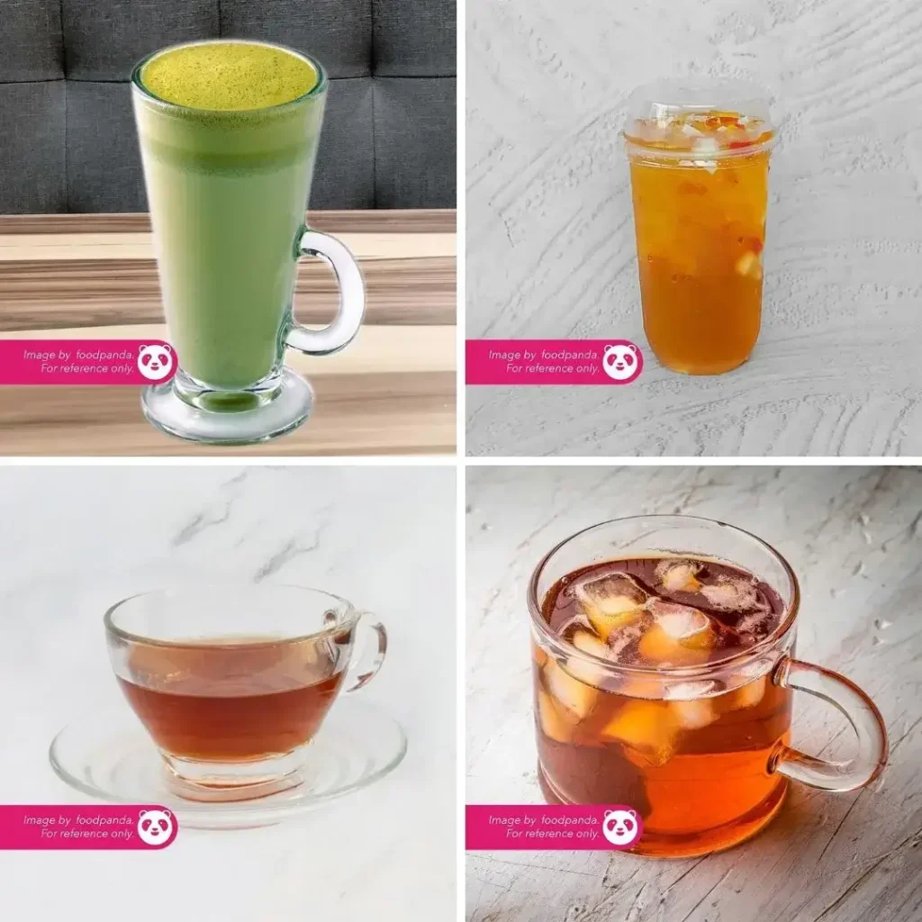 Tea Series at IDrinks Menu