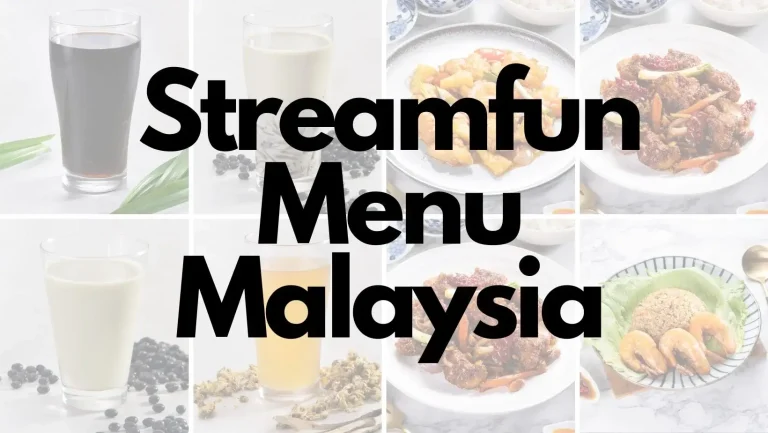 Explore Steamfun Menu And Price List Malaysia