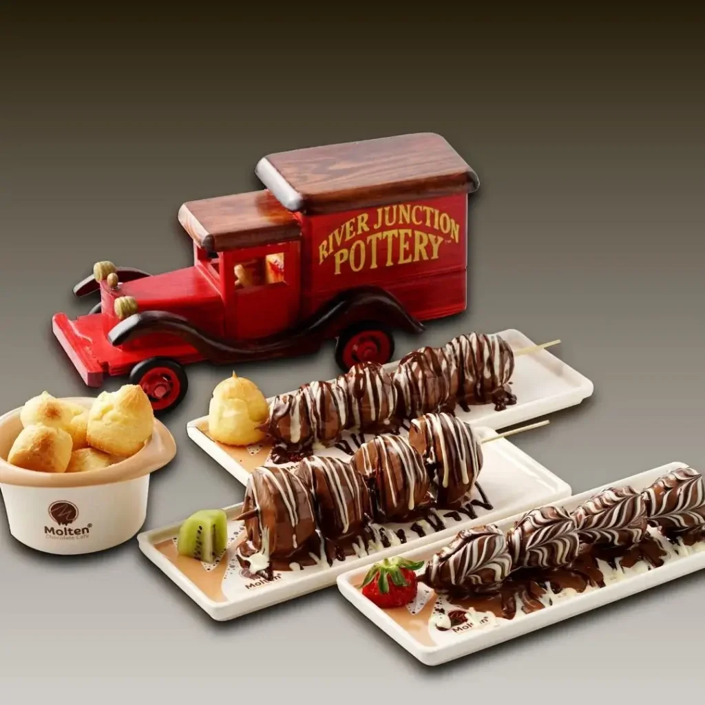 Sticks at Molten Chocolate Cafe Malaysia
