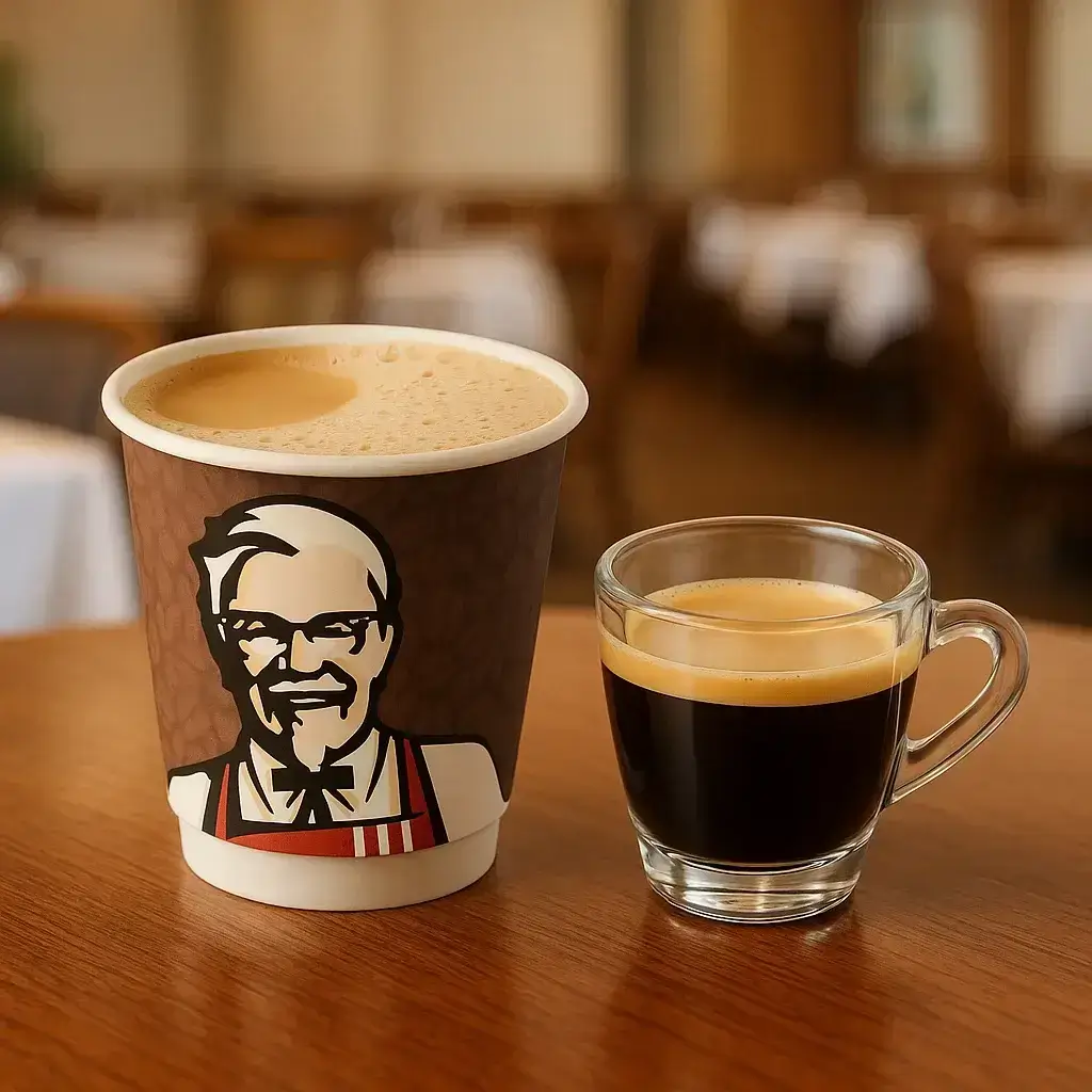 Beverages at Breakfast Menu Kfc